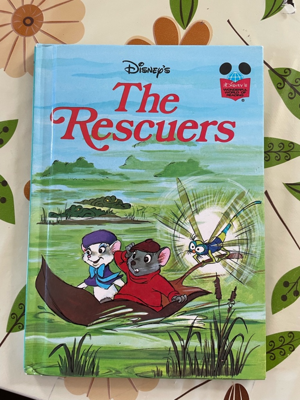 4/$20📚Vintage 1977 Disney ‘The Rescuers’ Hardcover